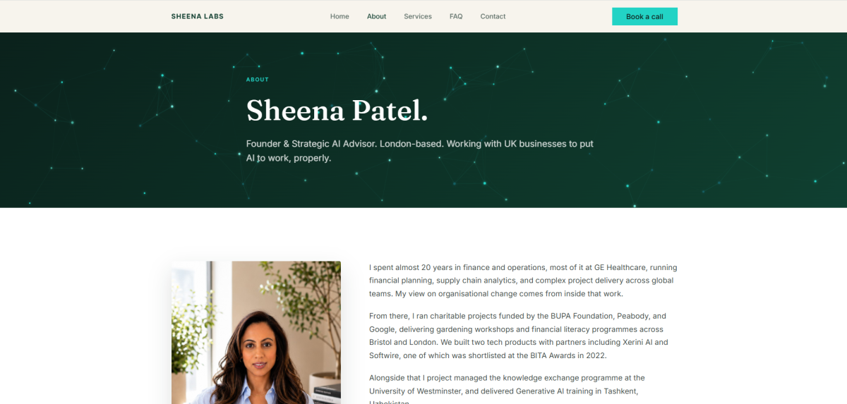 Sheena Labs view 2